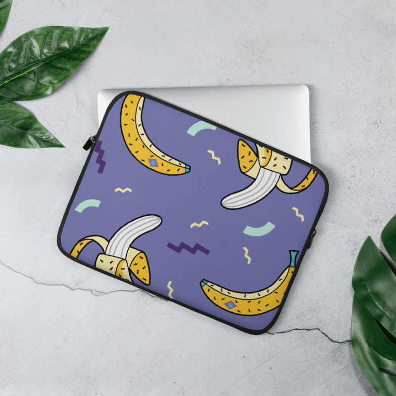 Gone Bananas Laptop Sleeve