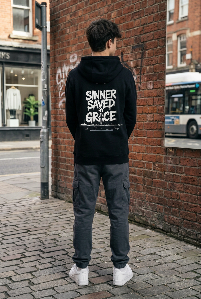 Sinner Saved By Grace Hoodie