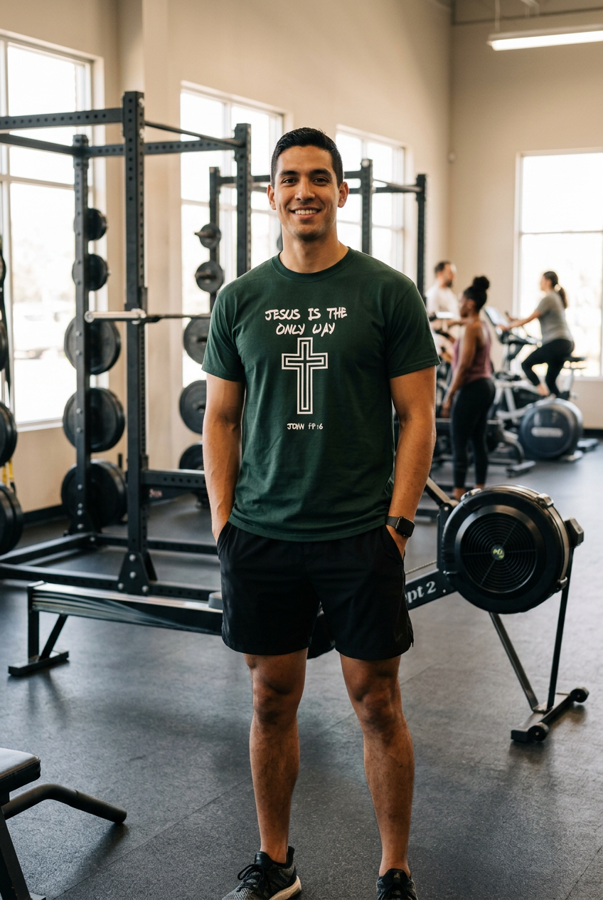 Jesus is the way Tall Men's Tee