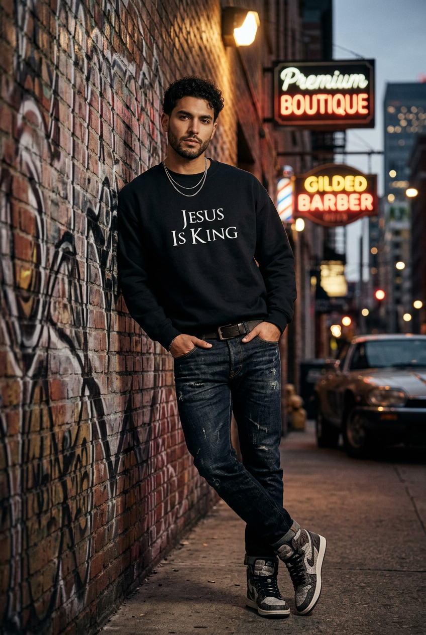 Jesus is King Sweatshirt
