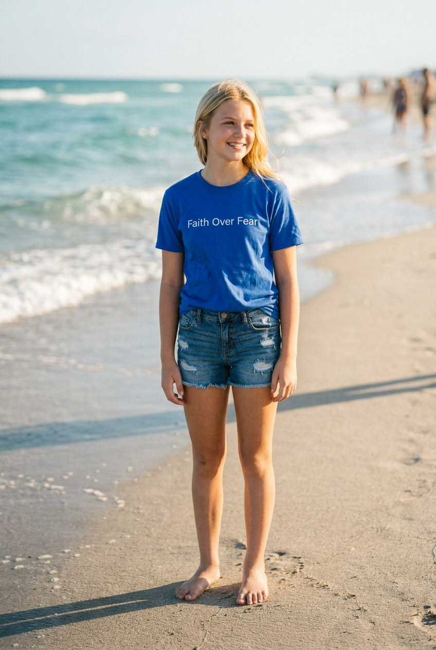 Faith Over Fear Mens Tee